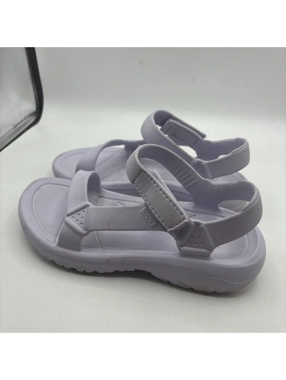 Teva Womens Size 8 Hurricane Drift Water Sandals Birch White Foam